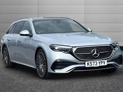 Second-hand Mercedes E300 AMG Line Premium Plus 313 CP (230 kW) 2023 Argintiu Break