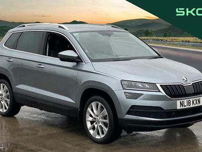 Used Skoda Karoq SE L 150 HP (110 kW) 2018 Grey SUV