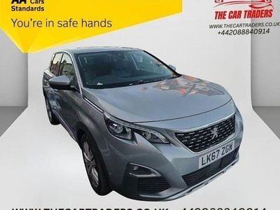 Grey Used 2018 Peugeot 3008 Allure Hatchback | £10,388 (Fair price)