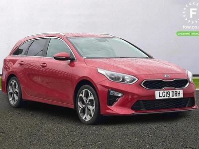 Used Kia Ceed Sportswagon 116 HP (85 kW) 2019 Red Estate