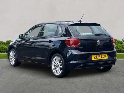 Used VW Polo SEL 2018 Black Hatchback