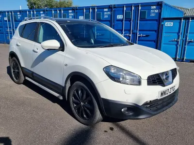 Used Nissan Qashqai Tekna 130 HP (95 kW) 2013 White SUV