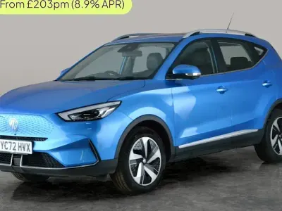 Usado MG ZS Trophy 114 kW (156 HP) 2022 Azul SUV