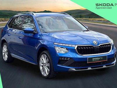 Used Skoda Kamiq SE L 115 HP (84 kW) 2024 Race blue metallic SUV