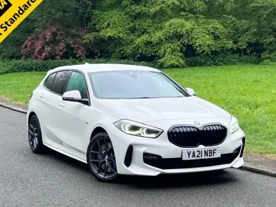 Used BMW 120 M Sport 187 HP (137 kW) 2021 White Hatchback