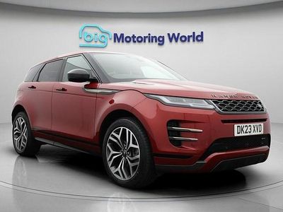 Used Land Rover Range Rover evoque HSE Dynamic 309 HP (227 kW) 2023 Red SUV