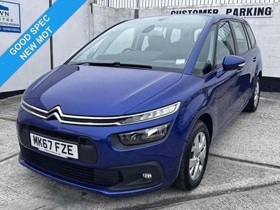 Used Citroën Grand C4 Picasso Touch 120 HP (88 kW) 2017 Blue MPV