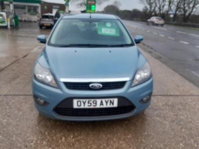 Used Ford Focus Zetec 2009 Blue Hatchback