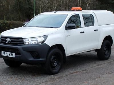 White Used 2020 Toyota HiLux Active Pickup | £14,500 (Good price)