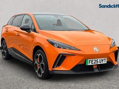 Tri coat volcano orange Used 2025 MG MG4 EV Hatchback | £21,222 (Fair price)