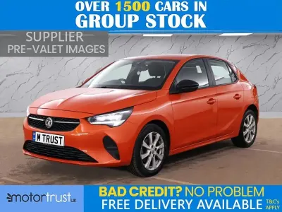 Second-hand Vauxhall Corsa Edition 100 CP (73 kW) 2022 Portocaliu Hatchback