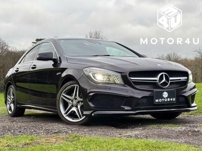 Purple Used 2014 Mercedes CLA250 AMG Sedan | £12,990 (Fair price)