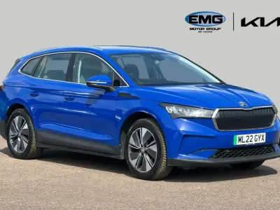 Usado Skoda Enyaq iV ecoSuite 150 kW (204 CV) 2022 Azul SUV
