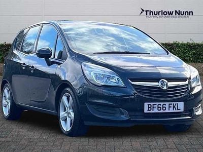 Used Vauxhall Meriva 100 HP (73 kW) 2016 Carbon flash MPV