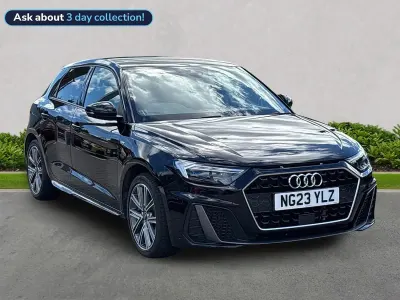 Used Audi A1 Sportback S-Line 95 HP (69 kW) 2023 Black Hatchback