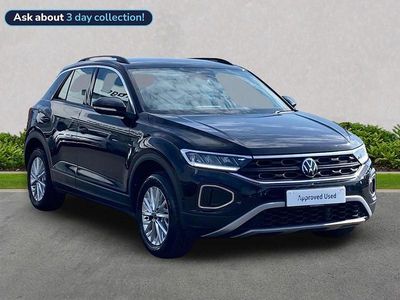 Used VW T-Roc Life 110 HP (80 kW) 2023 Black SUV