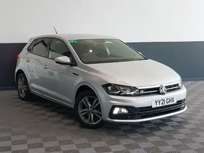 Used VW Polo R-line 95 HP (69 kW) 2021 Silver Hatchback