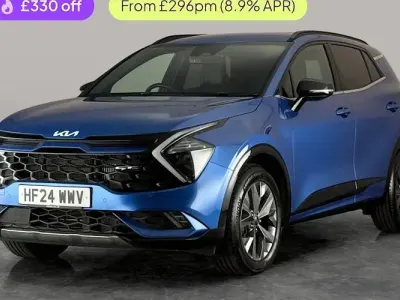 Used Kia Sportage GT-Line 230 HP (169 kW) 2023 Blue SUV