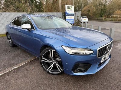 Used Volvo S90 R-Design Pro 2017 Blue Sedan