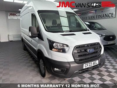 Used Ford Transit 130 HP (95 kW) 2022 White Van