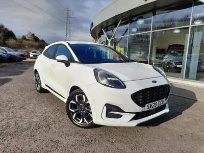 Used Ford Puma ST-Line X 125 HP (91 kW) 2020 White SUV