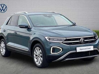 Used VW T-Roc Style 150 HP (110 kW) 2022 Blue SUV