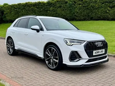 Used Audi Q3 S-Line 150 HP (110 kW) 2019 White SUV