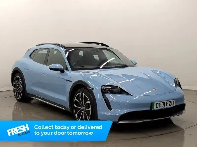Used Porsche Taycan Performance Package 350 kW (476 HP) 2021 Blue Estate