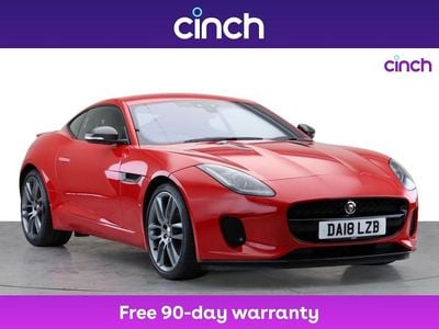 Red Used 2018 Jaguar F-Type Coupe | £24,999 (Good price)