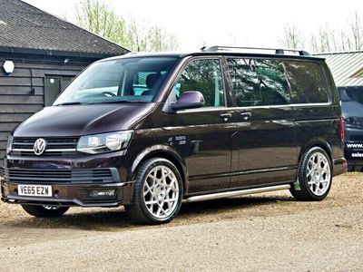 used VW Transporter 140HP 6 SPD BLACKBEERY SWB KOMBI SPORTLINE ROCK N ROLL BED NO VAT