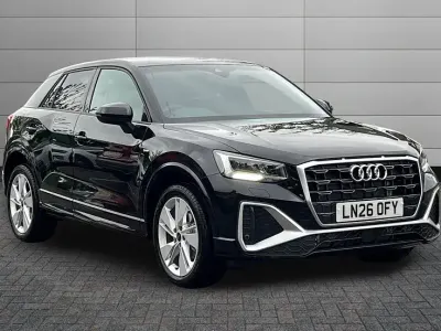 Used Audi Q2 S-Line 150 HP (110 kW) 2026 Mythos black SUV