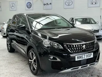 Used Peugeot 3008 Allure 120 HP (88 kW) 2018 Black SUV