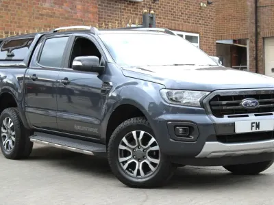 Begagnad Ford Ranger Wildtrack 2021 Grå Pickup
