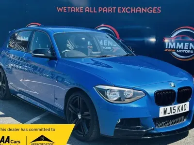 Used BMW 116 M Sport 2015 Blue Hatchback