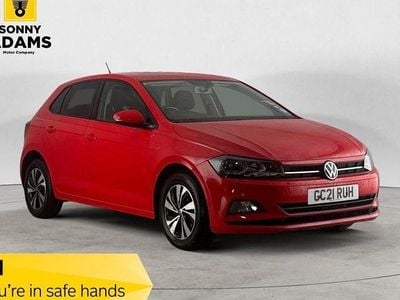 Used VW Polo Match 95 HP (69 kW) 2021 Red Hatchback
