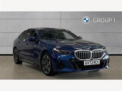 Used BMW 520 M Sport 205 HP (150 kW) 2024 Blue Sedan