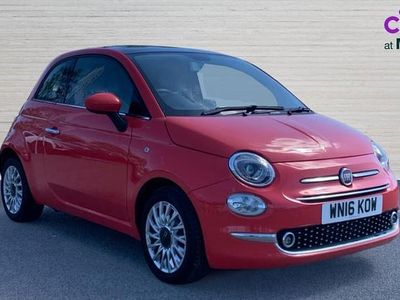 Used Fiat 500 Lounge 69 HP (50 kW) 2016 Pink