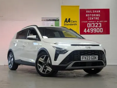 Used Hyundai Bayon Premium 100 HP (73 kW) 2023 White SUV