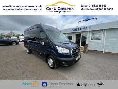 Usado Ford Transit Trend 170 HP (125 kW) 2019 Azul