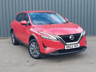 Red Used 2022 Nissan Qashqai Visia SUV | £14,998 (Fair price)