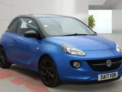 Used Vauxhall Adam S 2017 Blue Hatchback