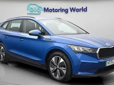 Used Skoda Enyaq iV ecoSuite 150 kW (204 HP) 2021 Blue SUV