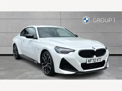 Used BMW 230 M Sport 245 HP (180 kW) 2022 Mineral white Coupe