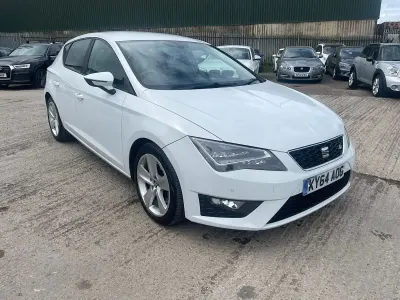 Used Seat Leon FR 184 HP (135 kW) 2014 White Hatchback