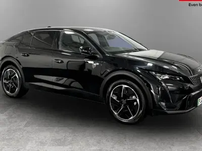 Used Peugeot e-408 GTi 158 kW (215 HP) 2025 Black SUV