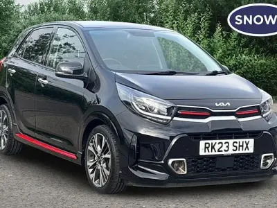 Used Kia Picanto GT-Line S 101 HP (74 kW) 2023 Midnight black Hatchback