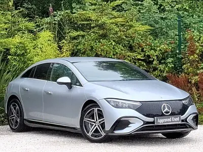 Used Mercedes EQE350 AMG line 214 kW (292 HP) 2025 Silver Sedan
