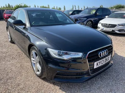 Used Audi A6 S-Line 174 HP (127 kW) 2013 Black Sedan