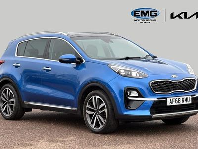 Used Kia Sportage 134 HP (98 kW) 2018 Blue SUV