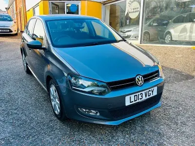 Begagnad VW Polo Match 60 HK (44 kW) 2013 Grå Halvkombi